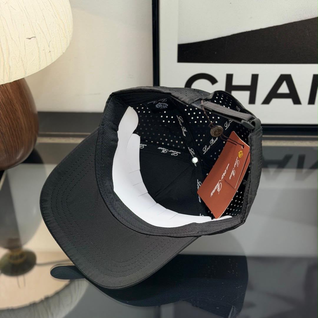 Loro Piana Cap - Black