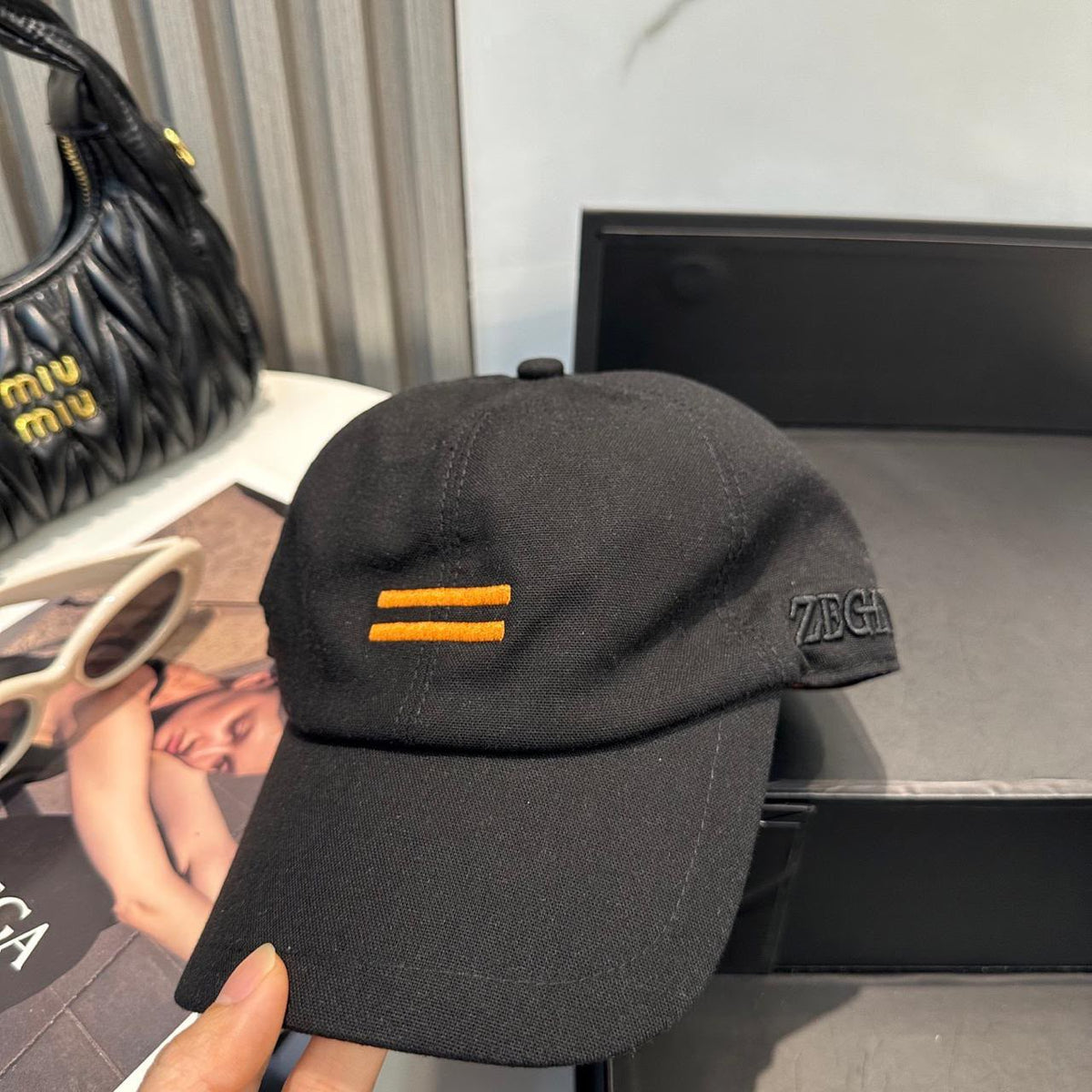 Zegna Cap - Black