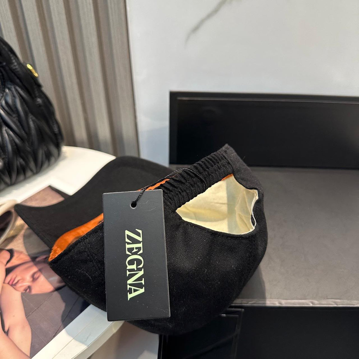 Zegna Cap - Black