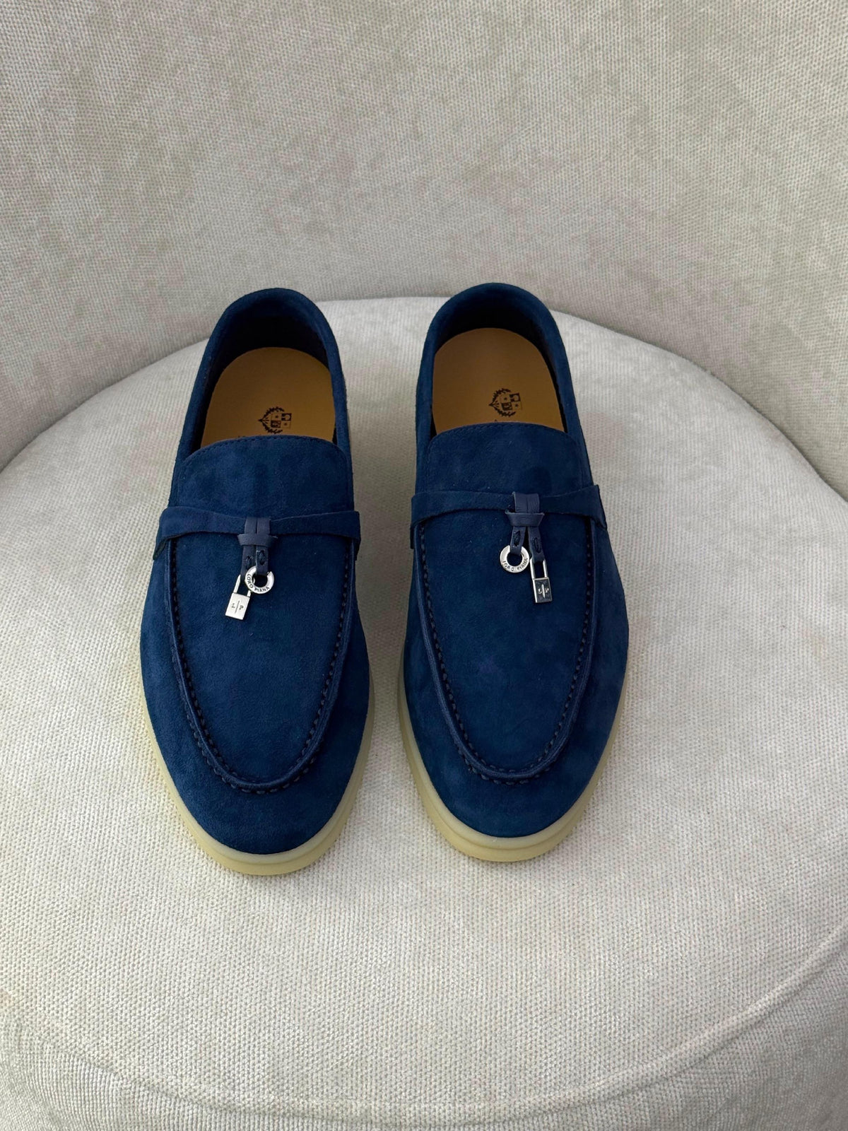Loro Piana Loafers - Navy Suede