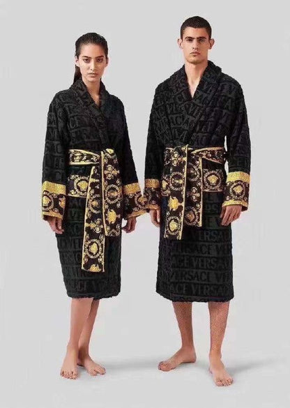 Versace Bathrobe - Black
