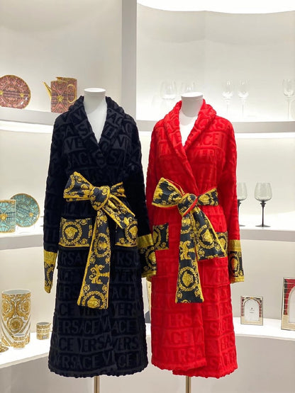 Versace Bathrobe - Black