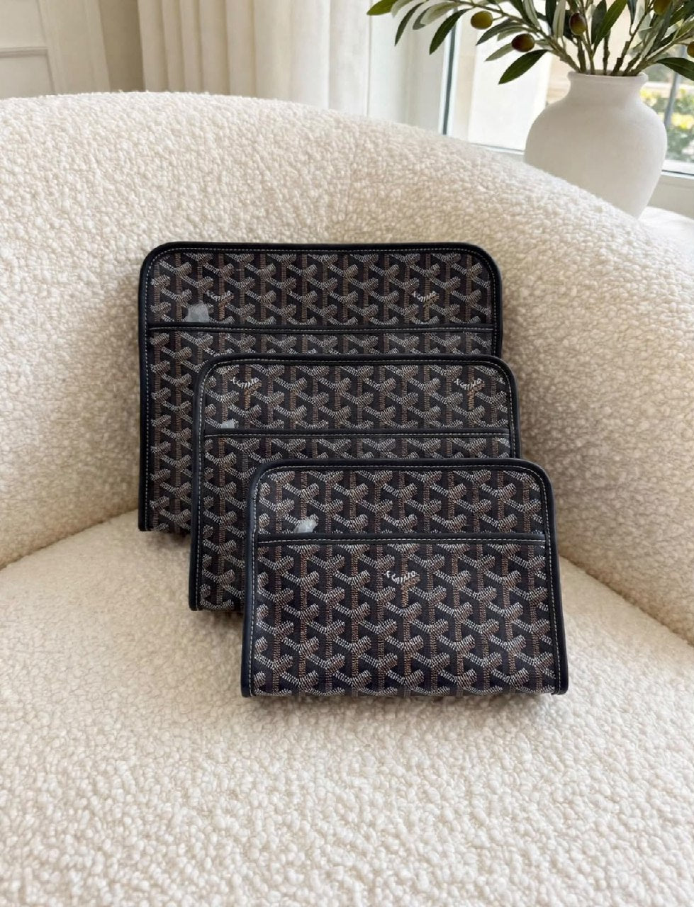 Goyard Clutch - Black