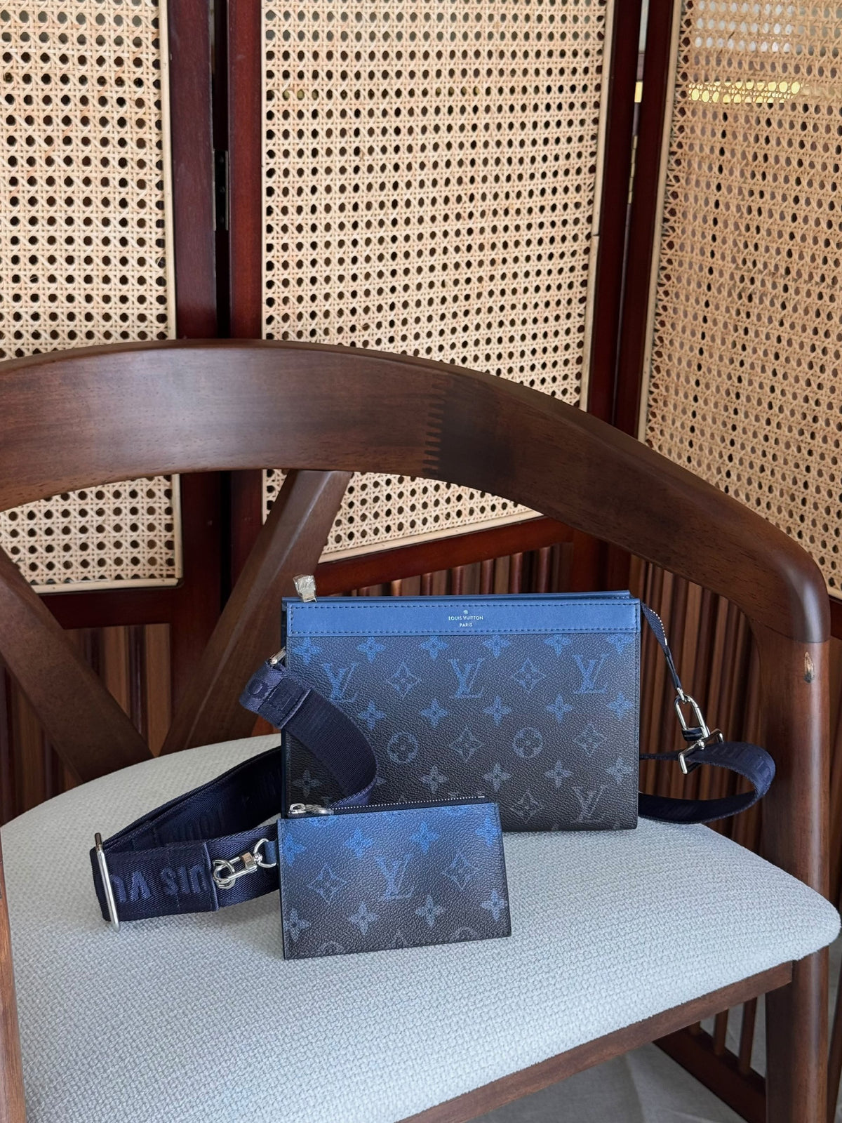 Louis Vuitton Crossbody Bag Gradient Monogram - Navy Monogram