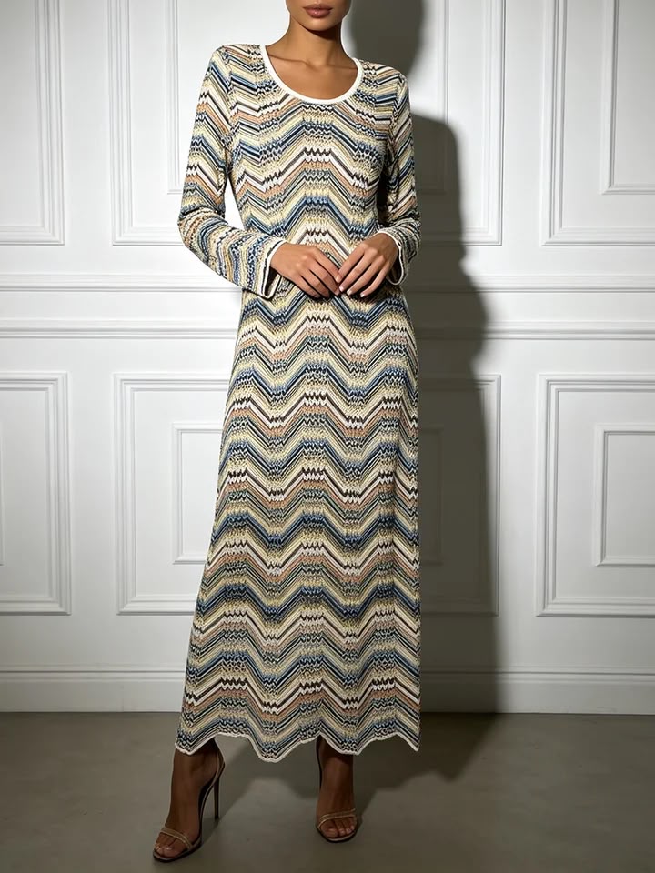 Missoni Chevron Dress - Multi