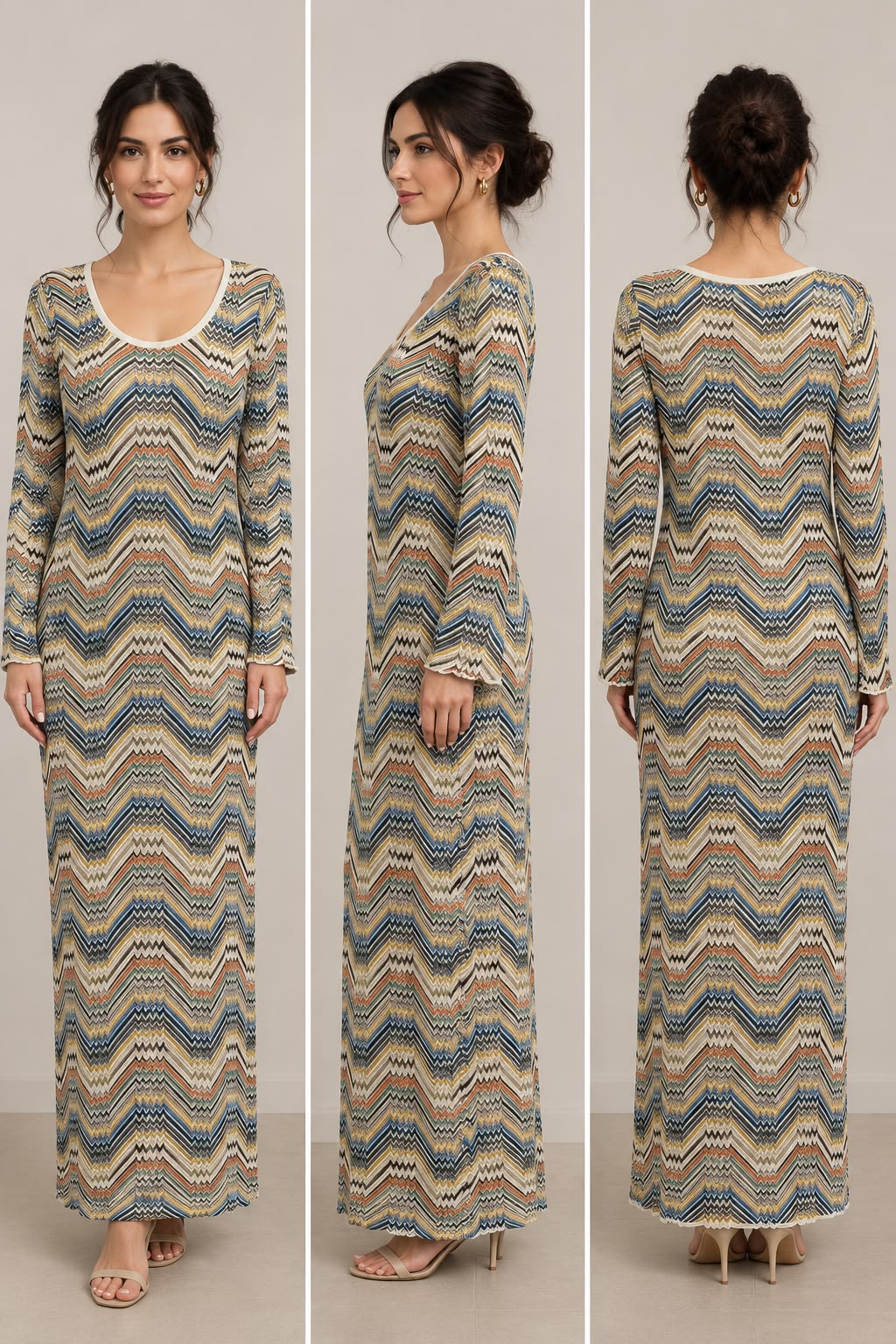 Missoni Chevron Dress - Multi