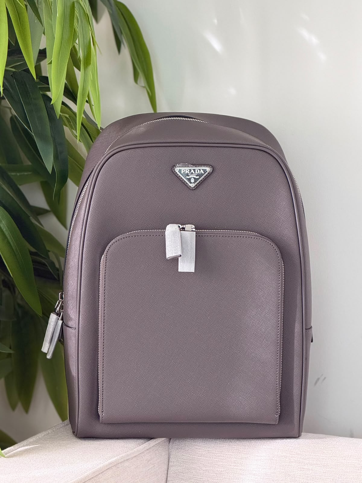 Prada Backpack - Grey