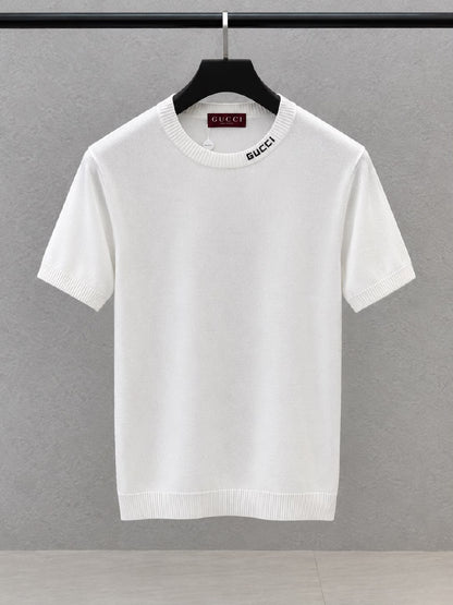 Gucci Knitted T-Shirt - Black, White