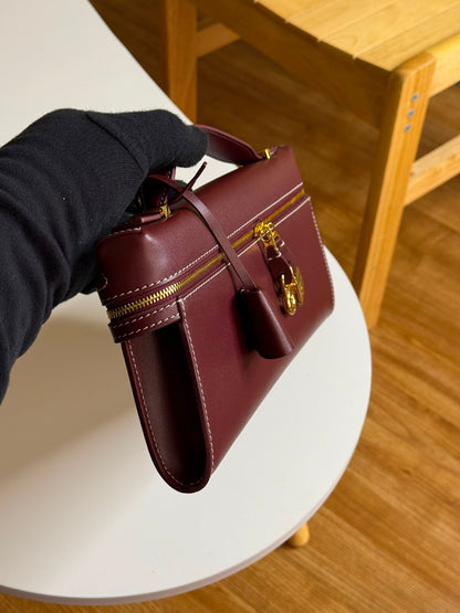 Loro Piana Handbag - Burgundy