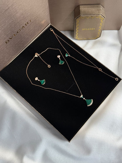 Bulgari Jewelry Set - Green