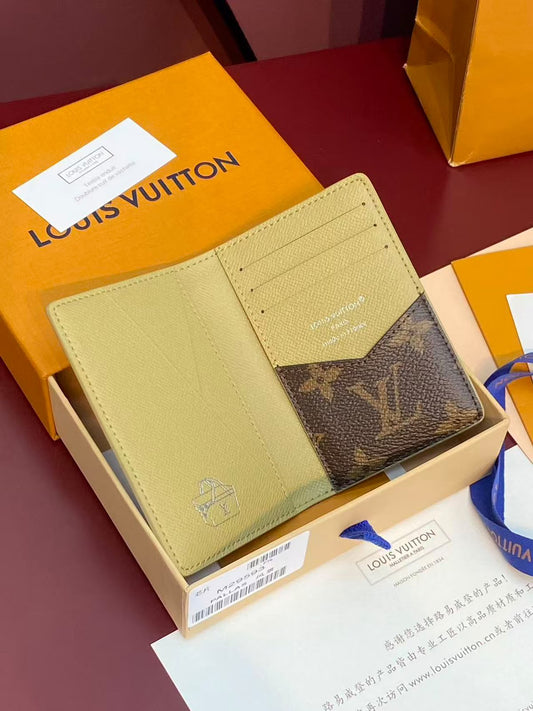 Louis Vuitton Split Panel Card Holder - Multi