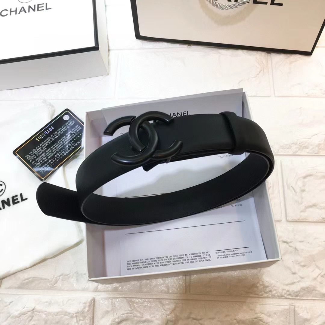 Chanel Belt - Black