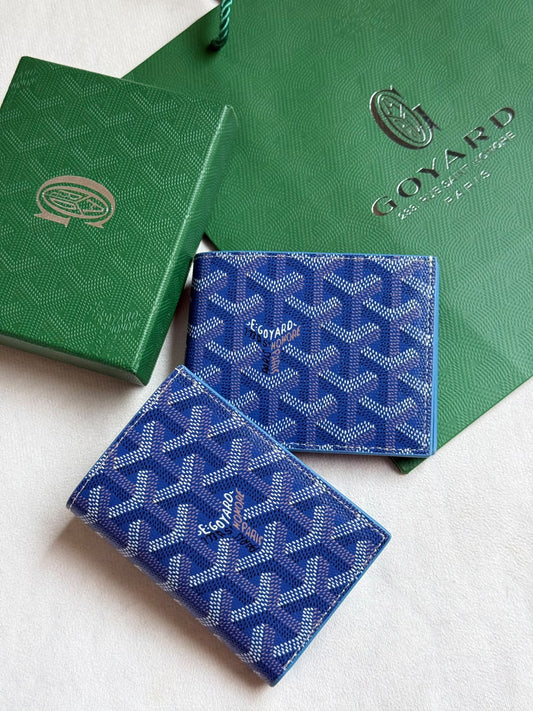 Goyard Wallet - Blue