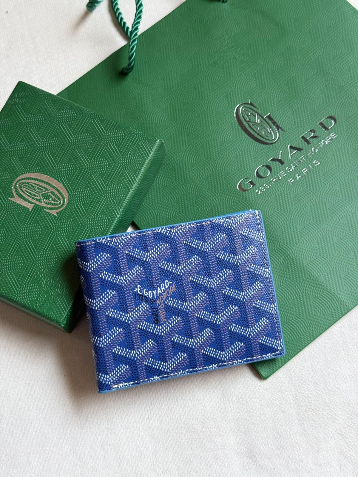 Goyard Wallet - Blue