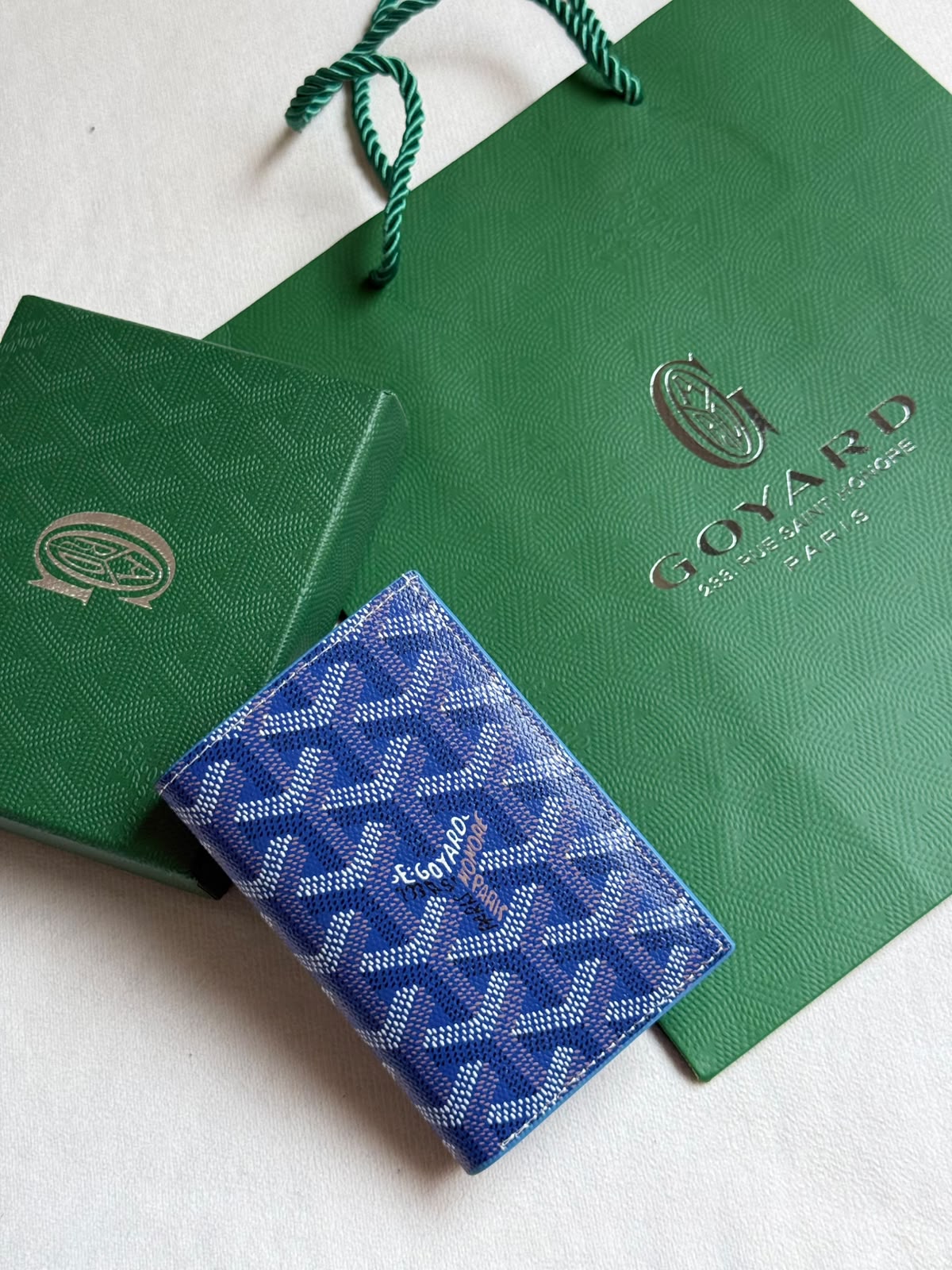 Goyard Wallet - Blue