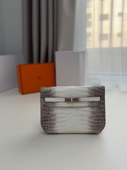 Hermès Depeches Clutch - White Embossed