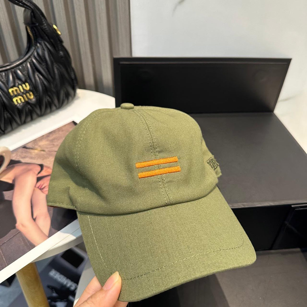 Zegna Cap - Green