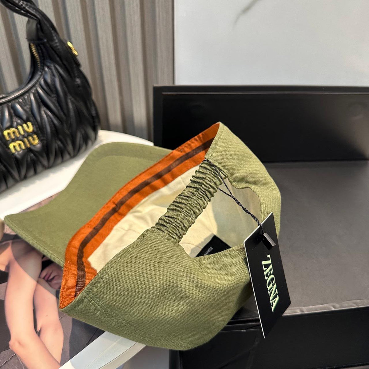 Zegna Cap - Green
