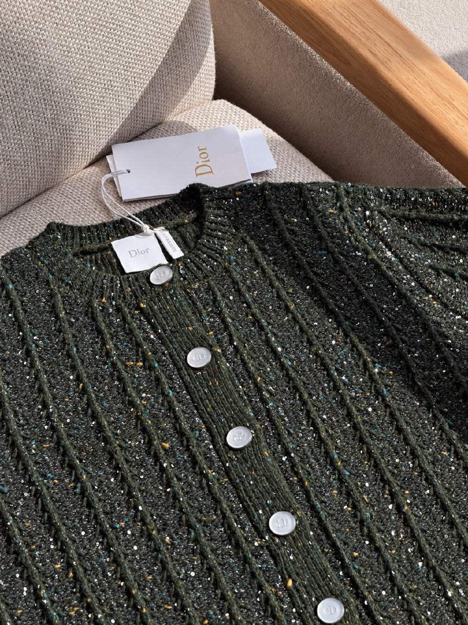 Dior Cardigan - Green