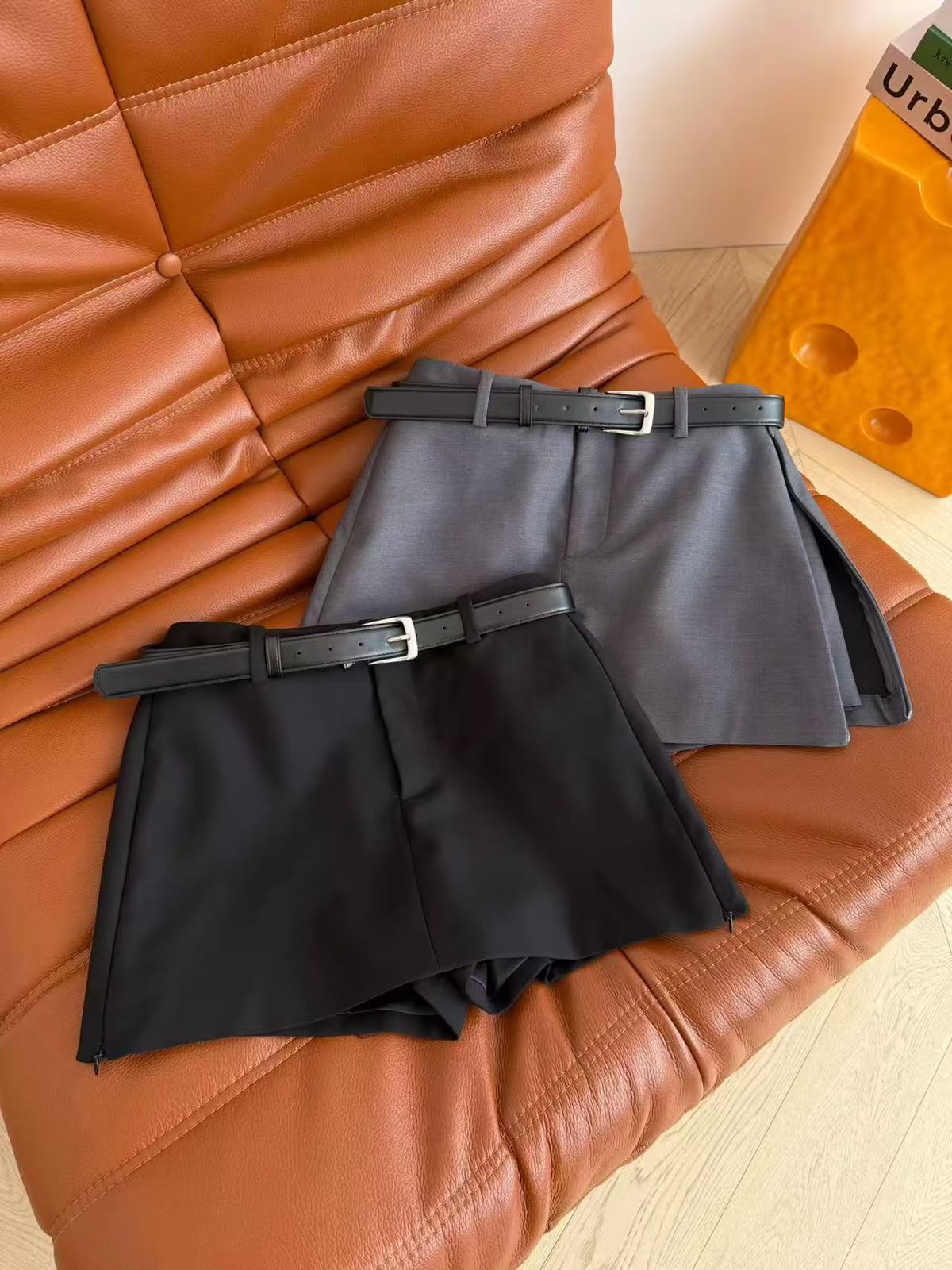 Jil Sander Shorts - Grey, Black