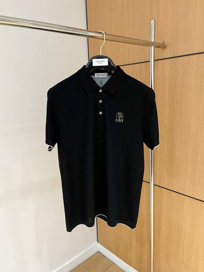 Brunello Cucinelli Polo Shirt - Black