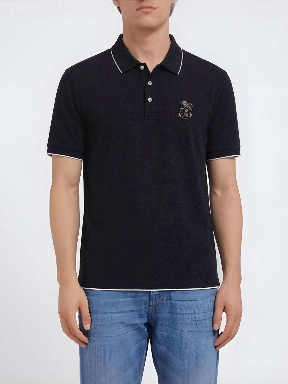 Brunello Cucinelli Polo Shirt - Black