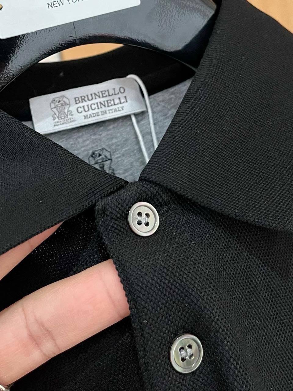 Brunello Cucinelli Polo Shirt - Black