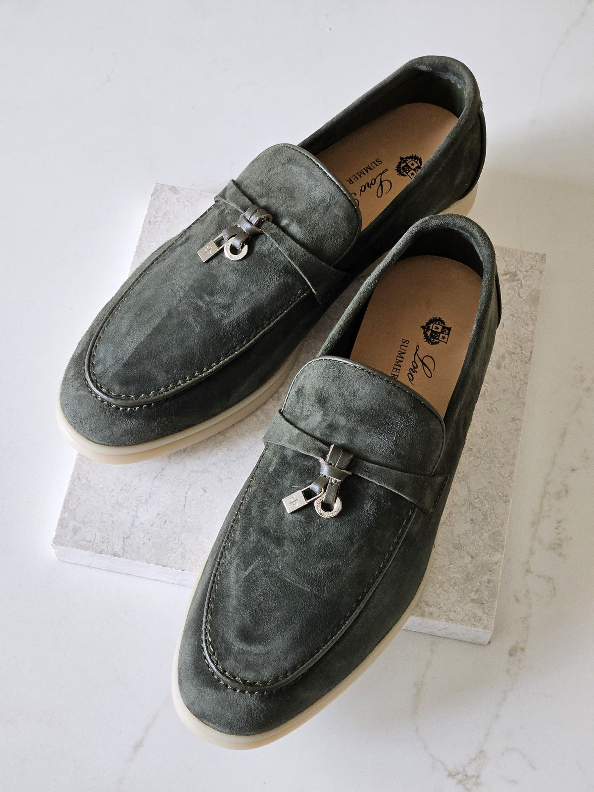 Loro Piana Loafers - Grey