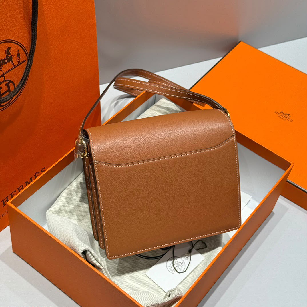 Hermès Roulis Shoulder Bag - Brown