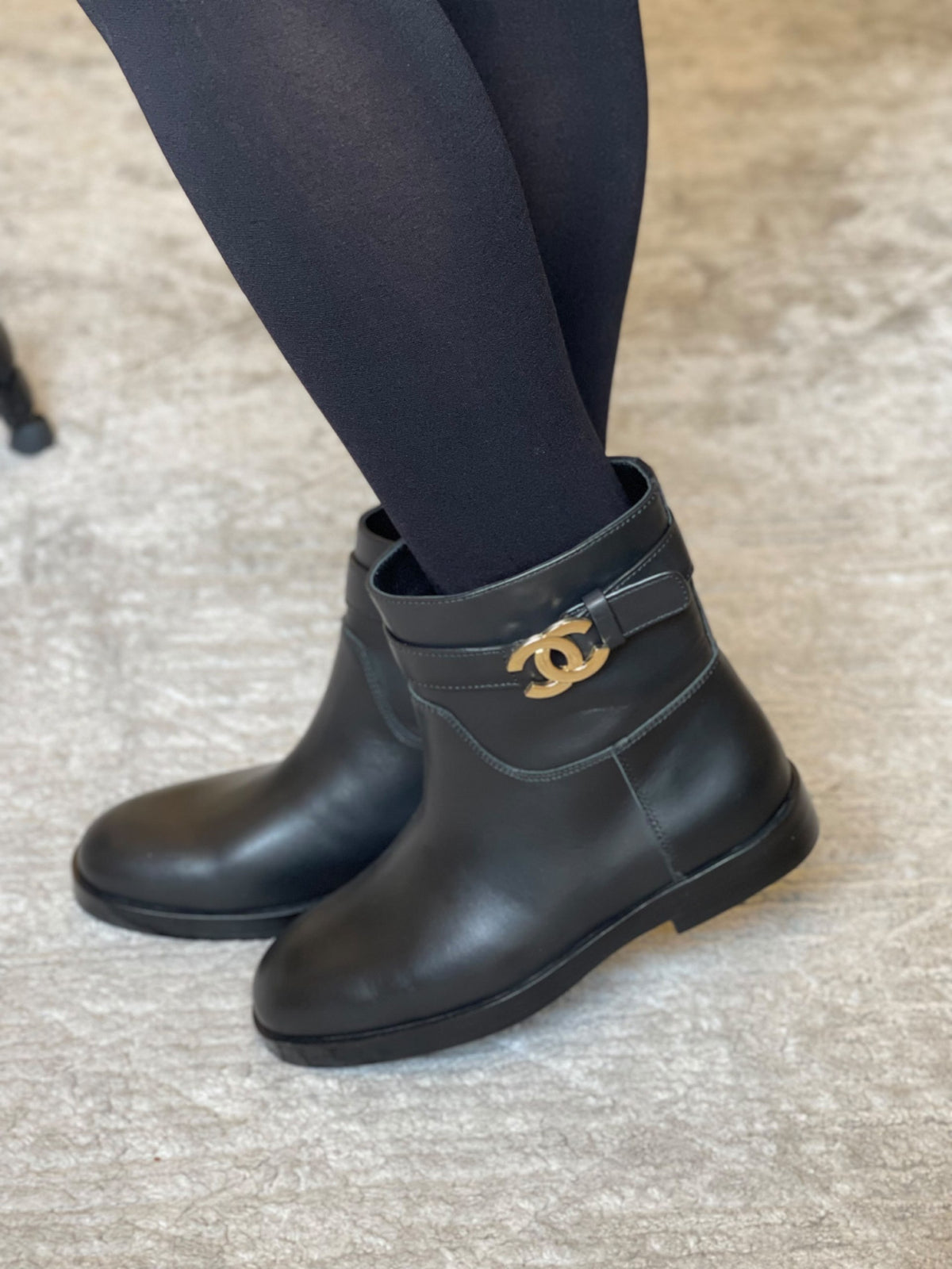Chanel Boots - Black