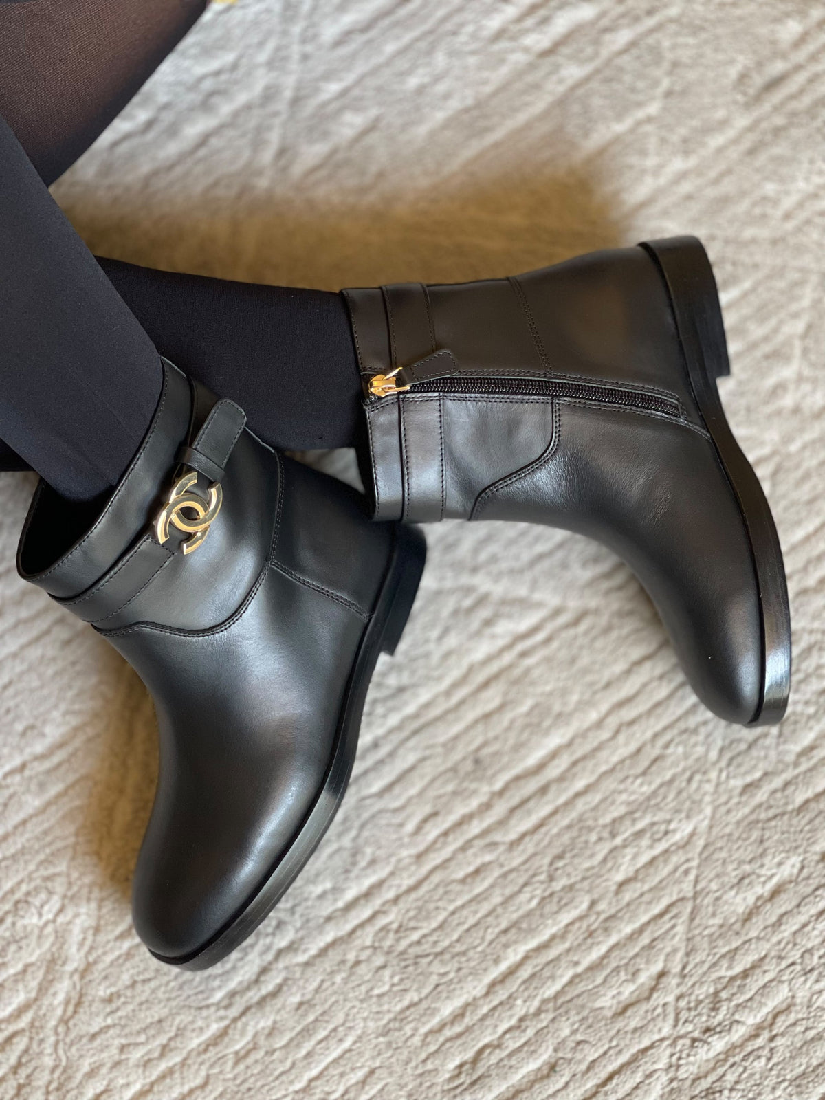Chanel Boots - Black