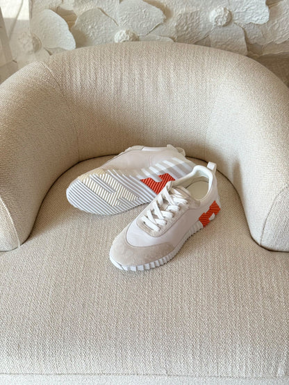 Hermès Bouncing Panel Sneakers - White