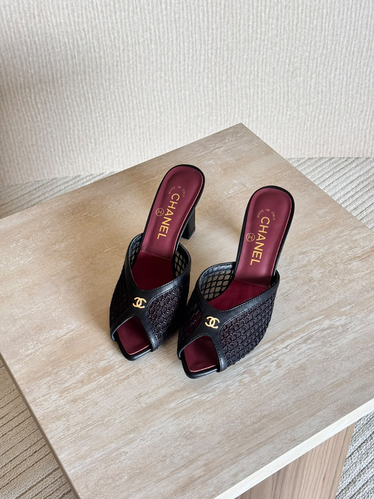 Chanel Heels - Black