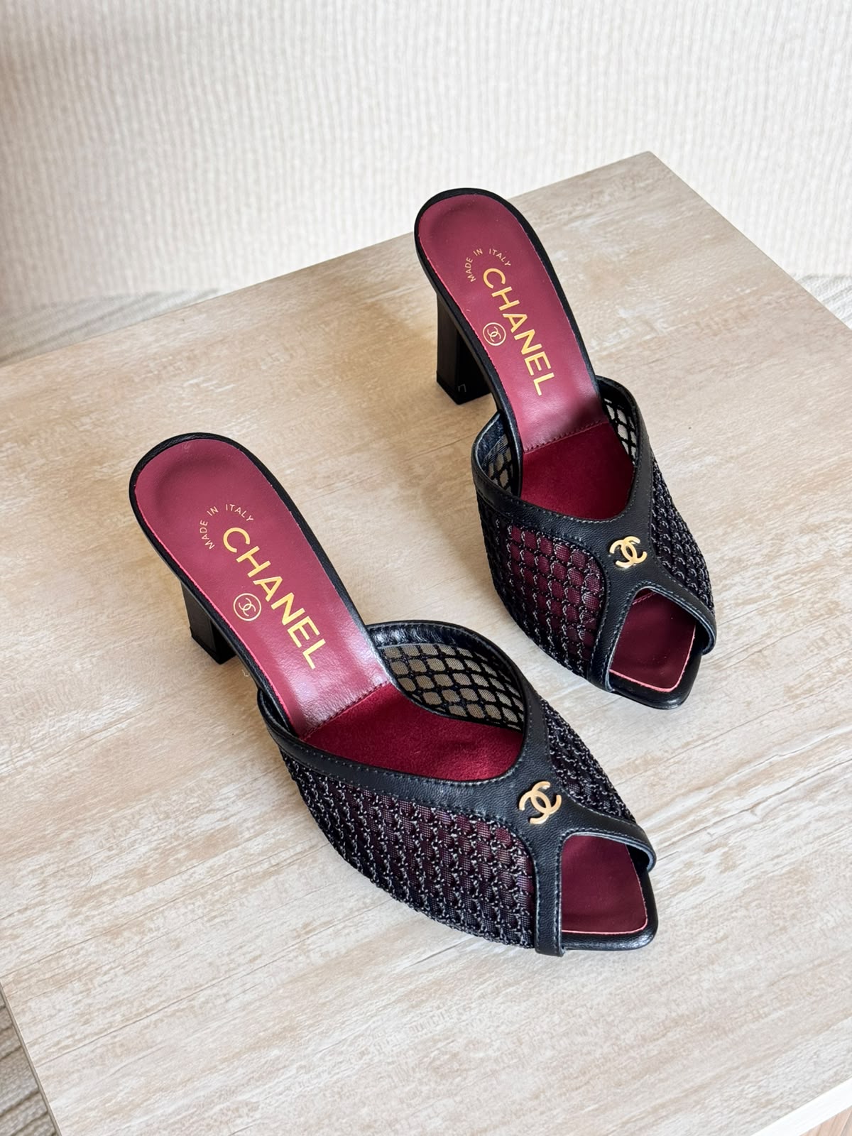 Chanel Heels - Black