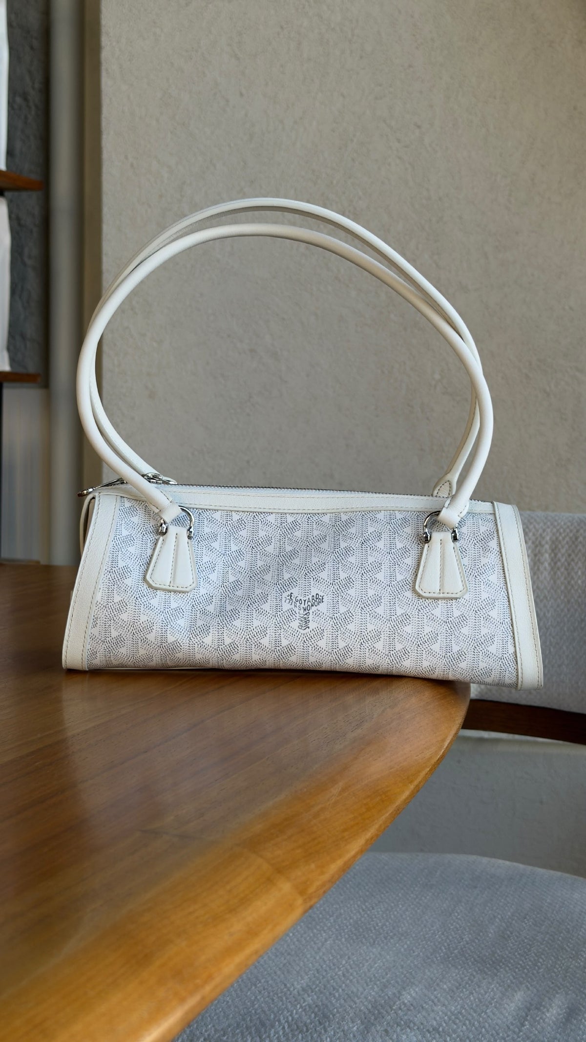 Goyard Shoulder Bag - White