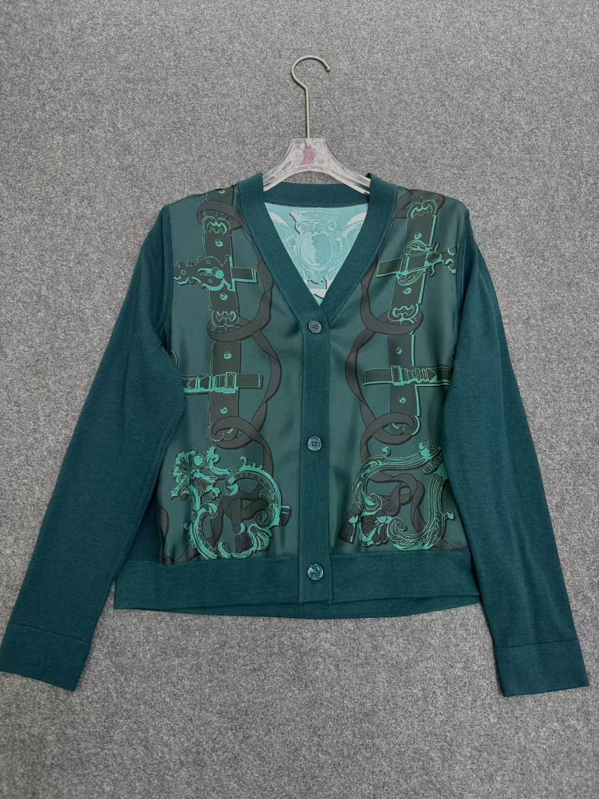 Hermès Cardigan - Green
