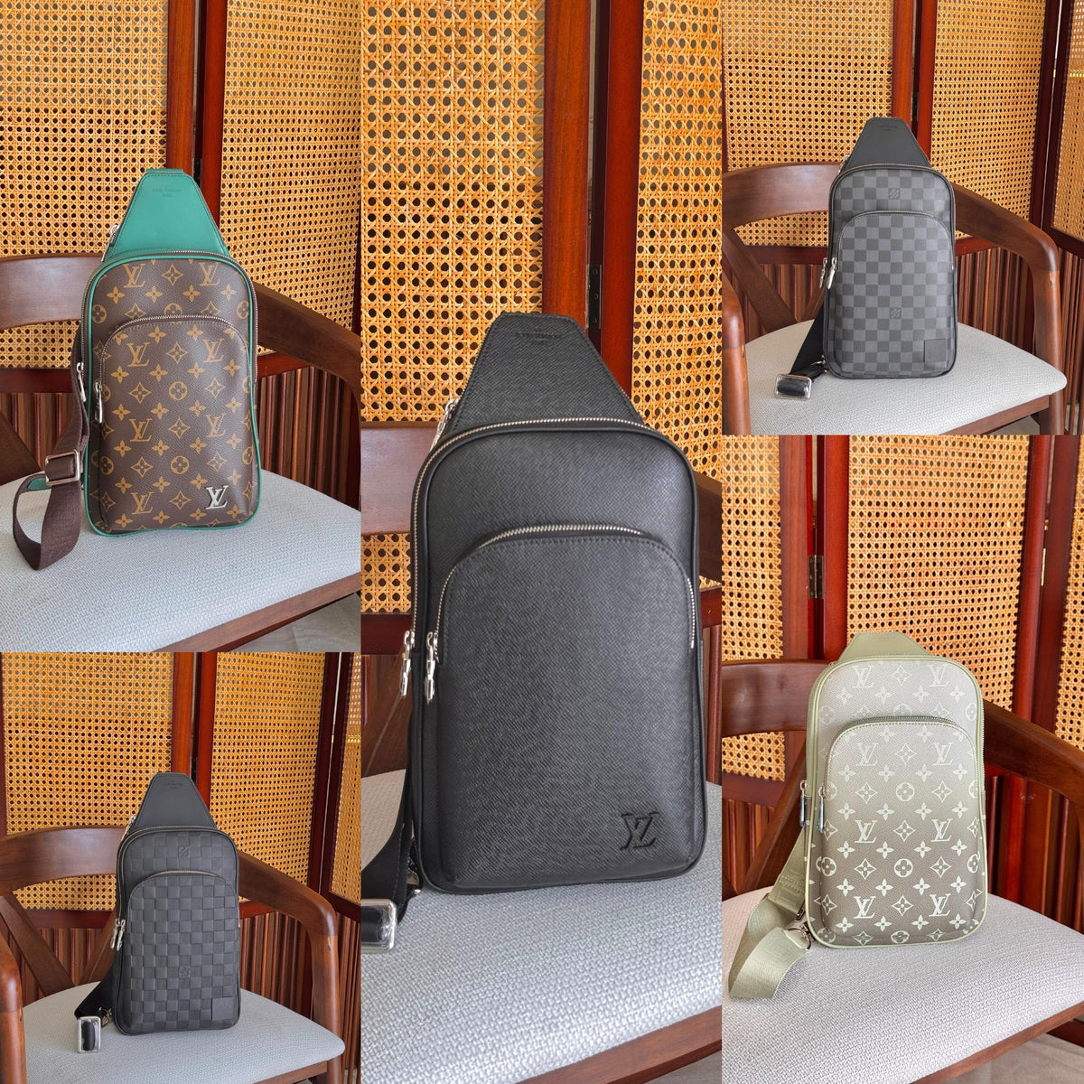 Louis Vuitton Crossbody Bag - Black, Brown, Black Checker, Grey Checker, White