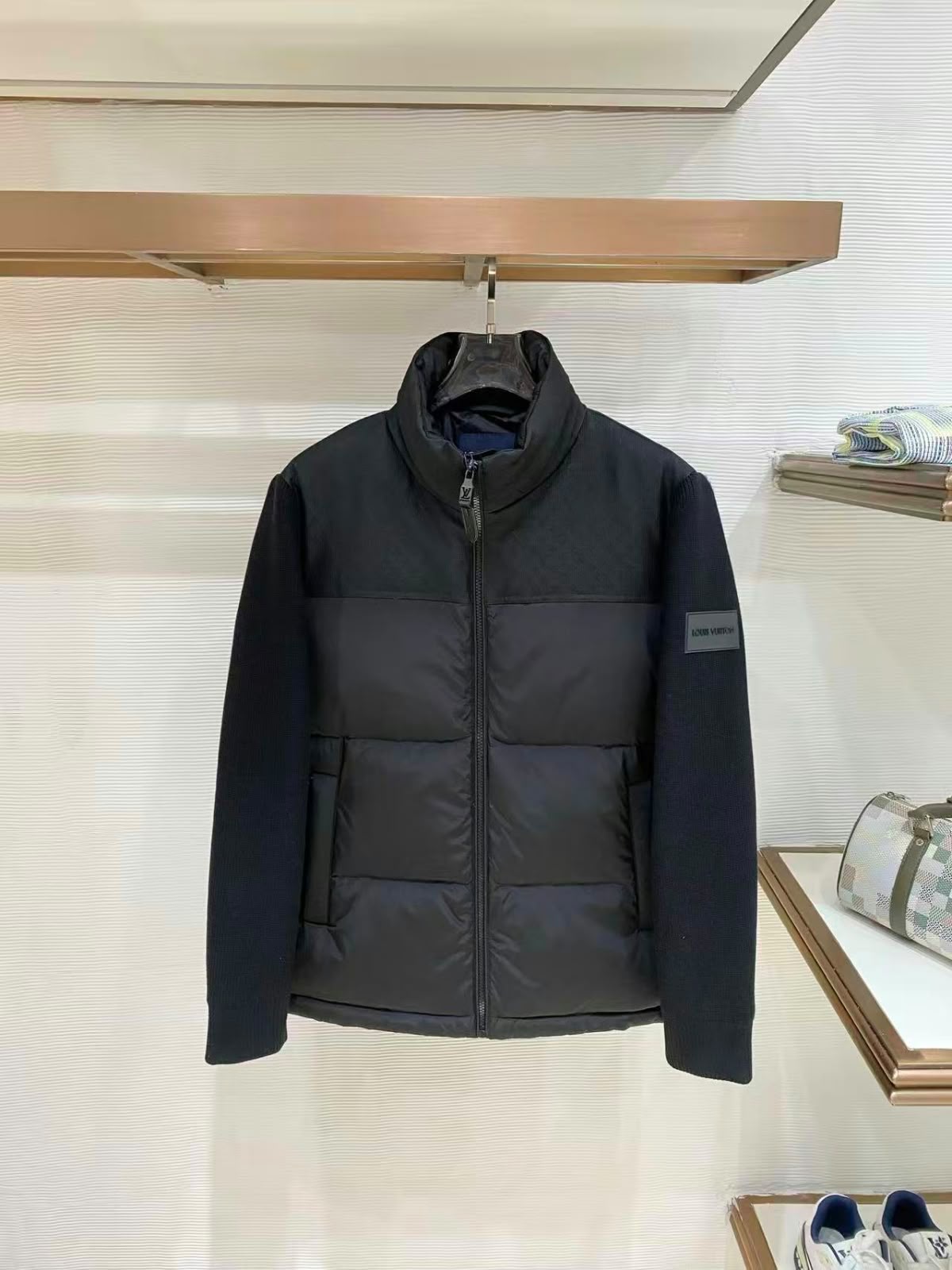 Louis Vuitton Puffer Jacket - Black
