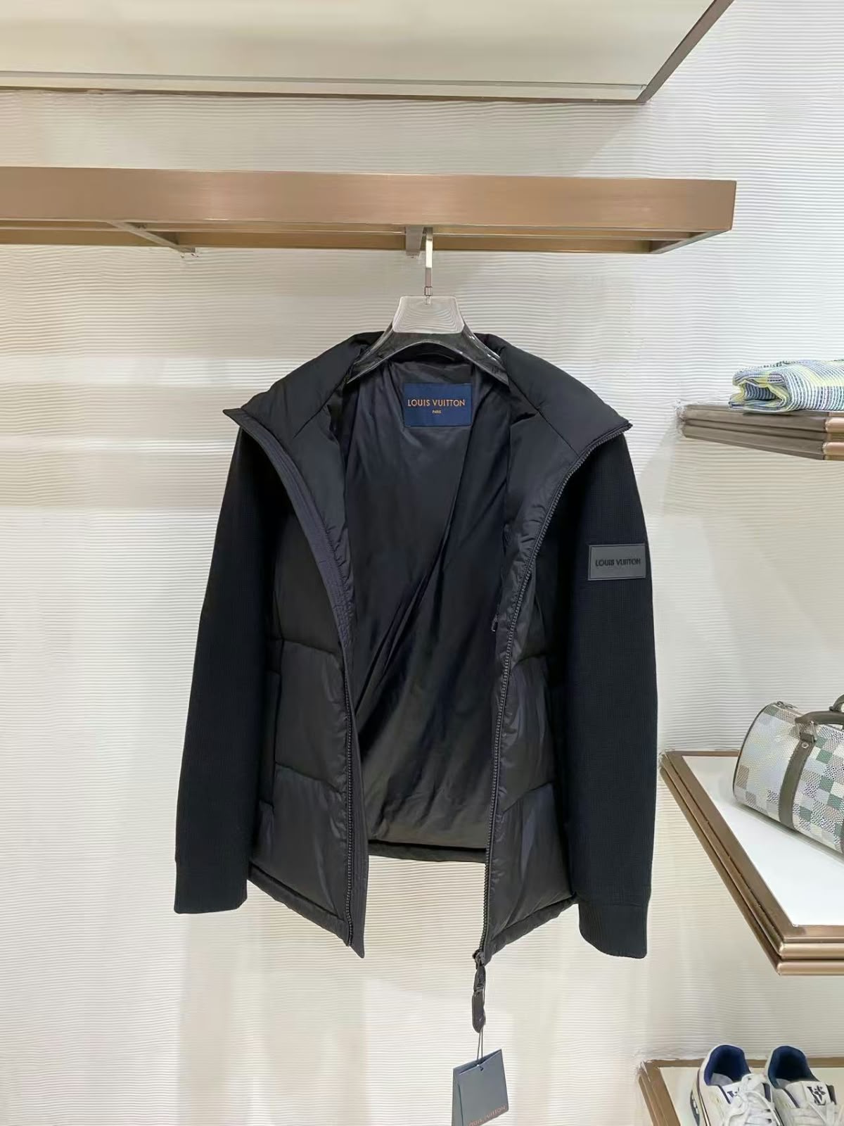 Louis Vuitton Puffer Jacket - Black