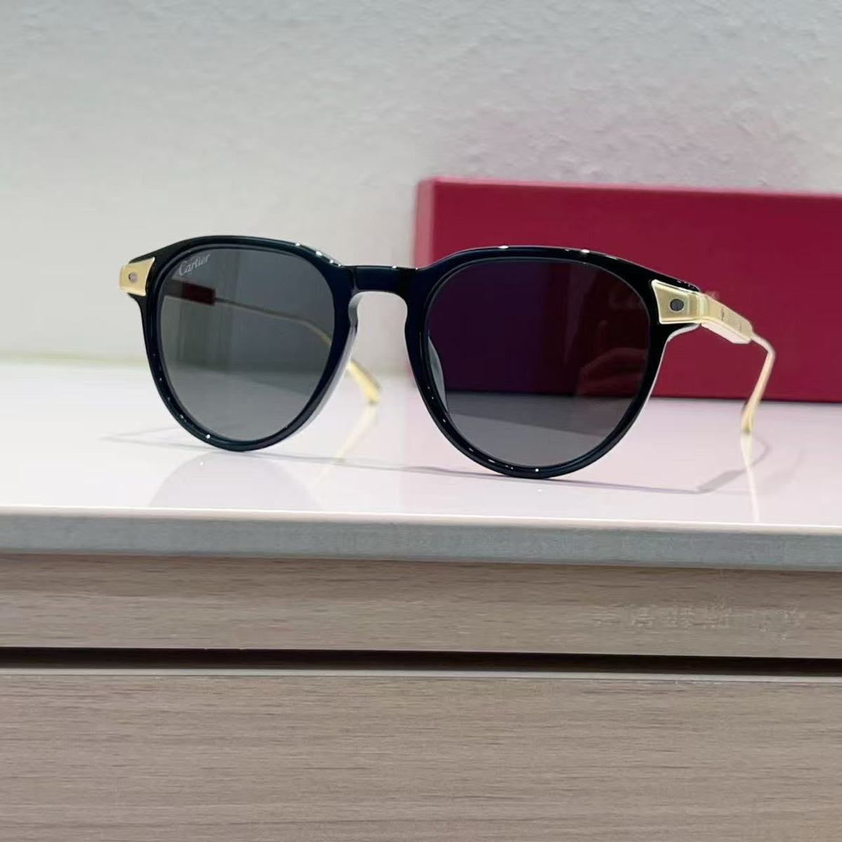 Cartier Rounded-Frame Sunglasses - 