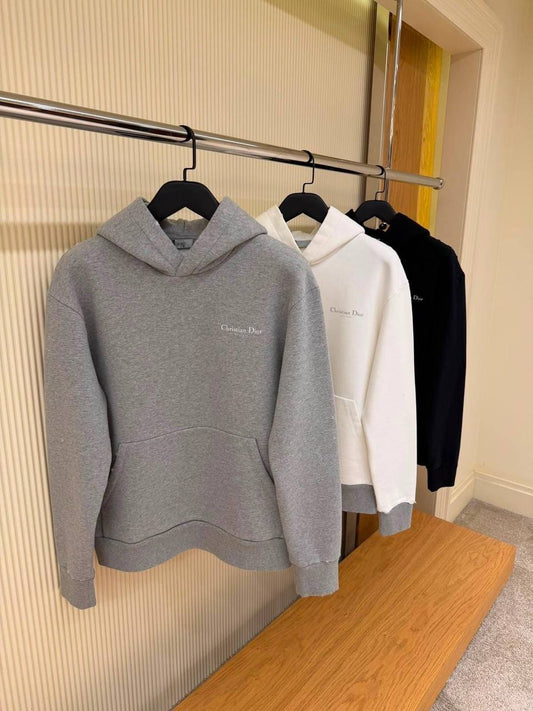 Christian Dior Hoodie Trim - White, Black, Grey
