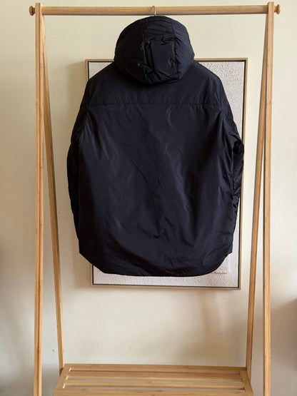 Prada Short Hooded Jacket - Black
