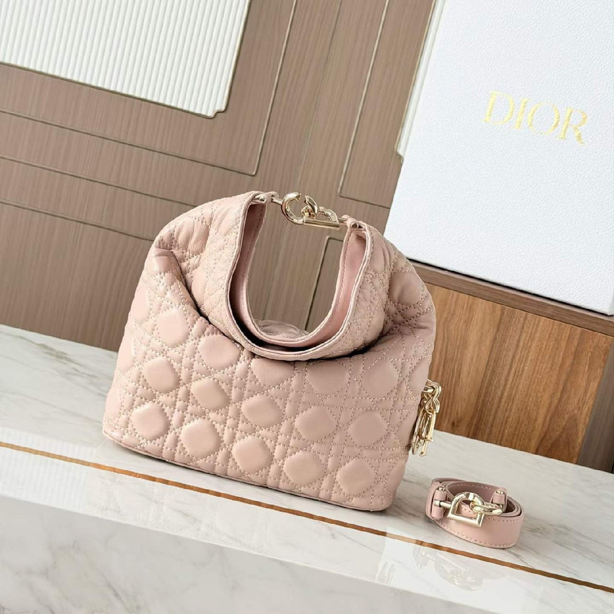 Dior Shoulder Bag - Pink