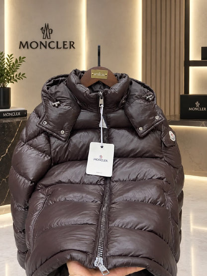 Moncler Puffer Jacket - Brown