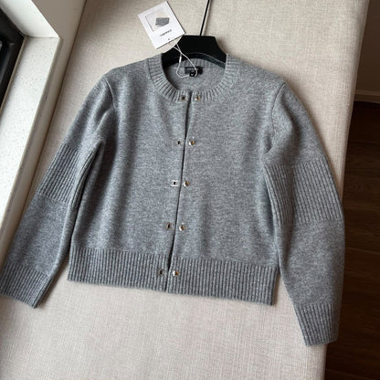 Chanel Cardigan - Grey, Pink, Black
