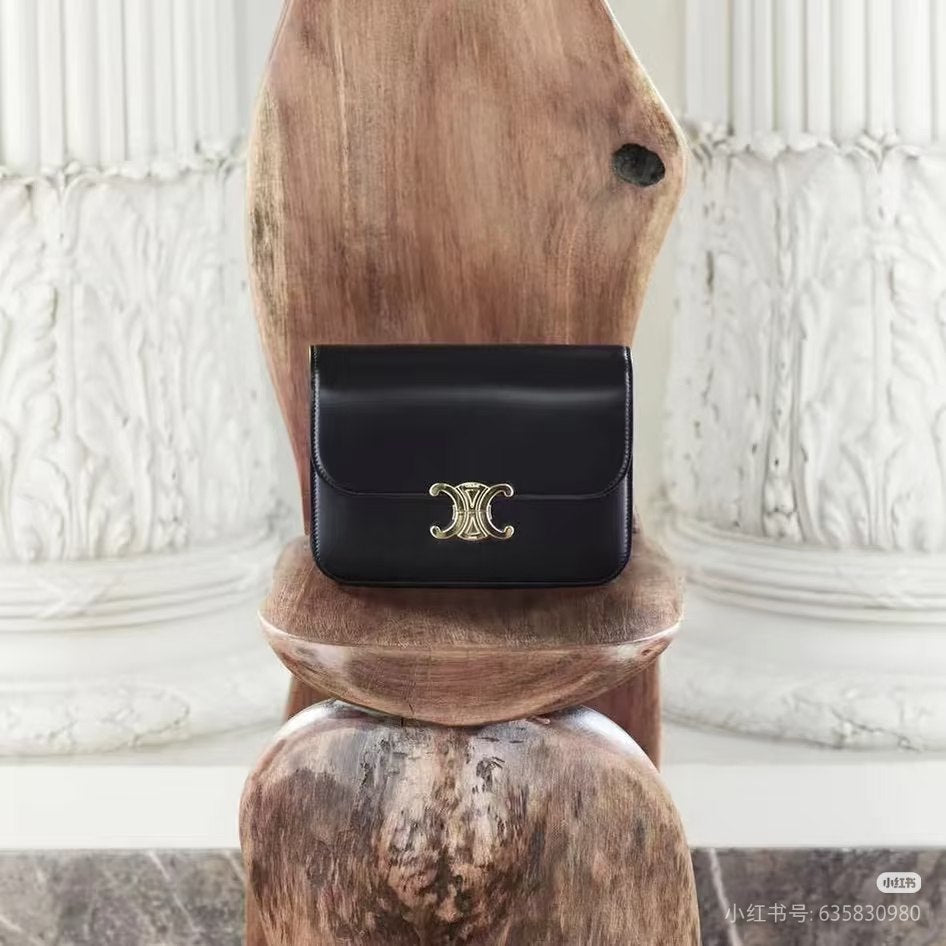 Celine Shoulder Bag - Black