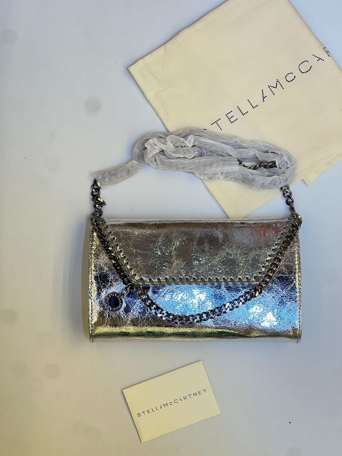 Stella McCartney Shoulder Bag - Silver