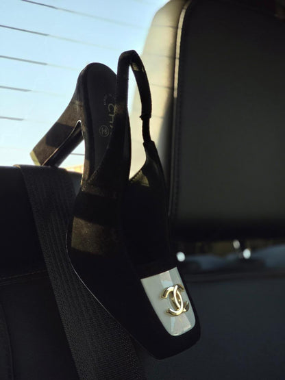Chanel Heels - Black & White
