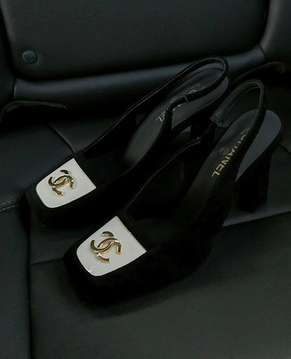 Chanel Heels - Black & White