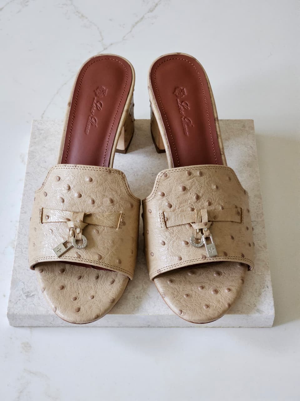 Loro Piana Heels - Beige